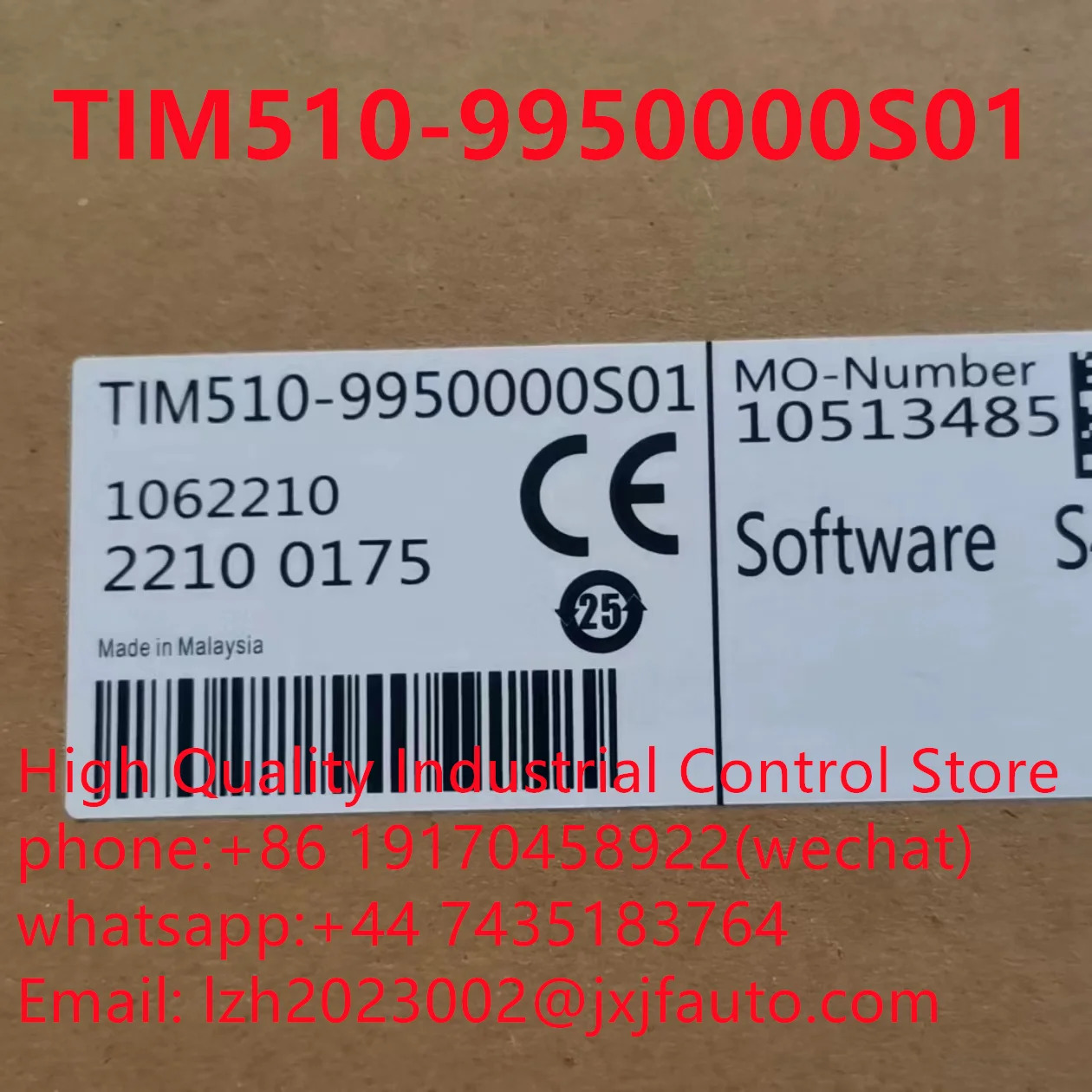 LIDAR TIM351-2134001 납품 1067299