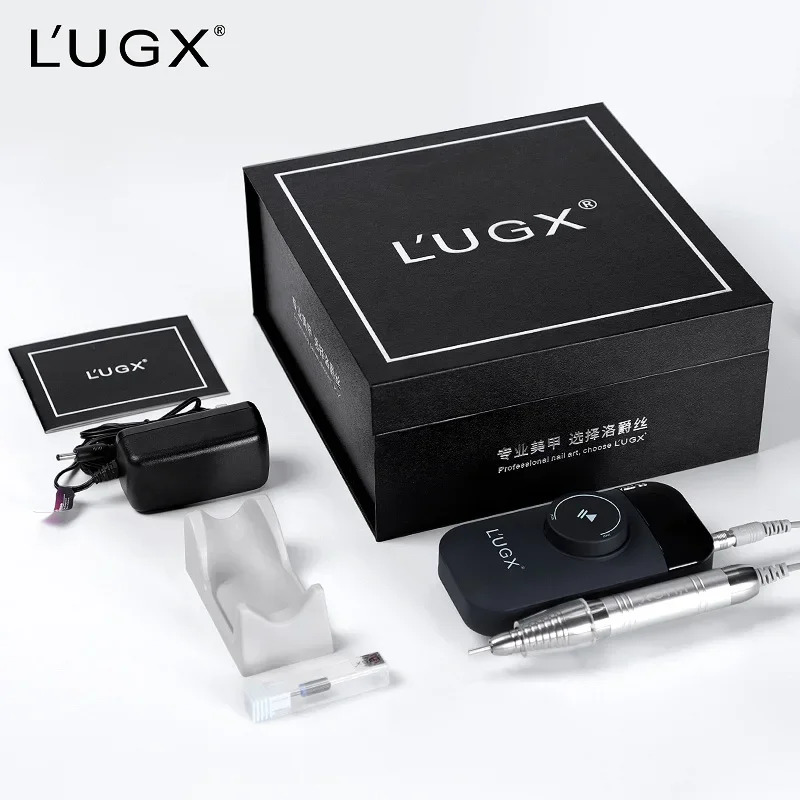 LUGX 무선 네일 폴리셔 휴대무선 브러시리스 모터 충전식 전기 프로 드릴 머신 35000rpm