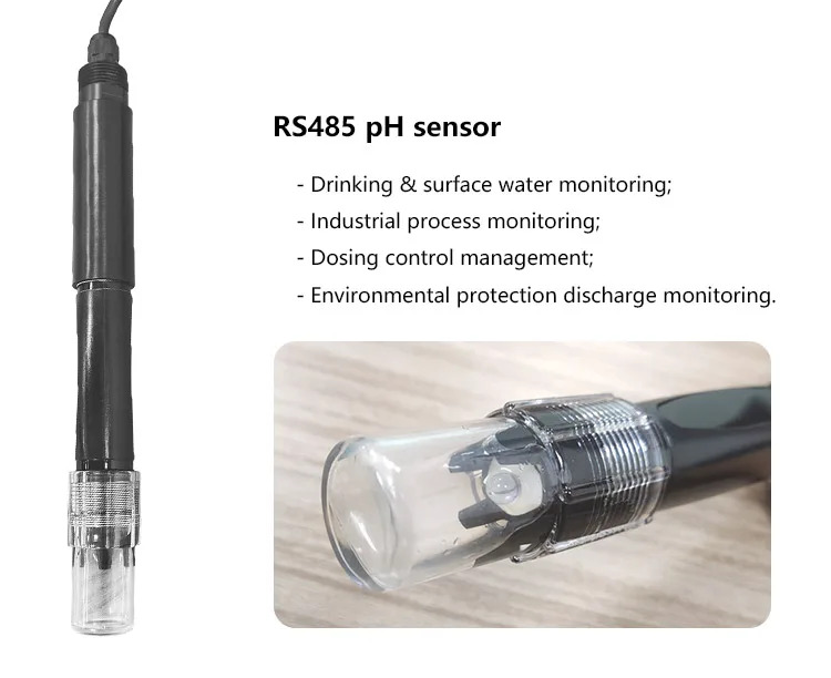 온라 TDS pH 프로브 수질 테스터 산업디지털 수경 재배 센서 4-20 ma rs485 0-14