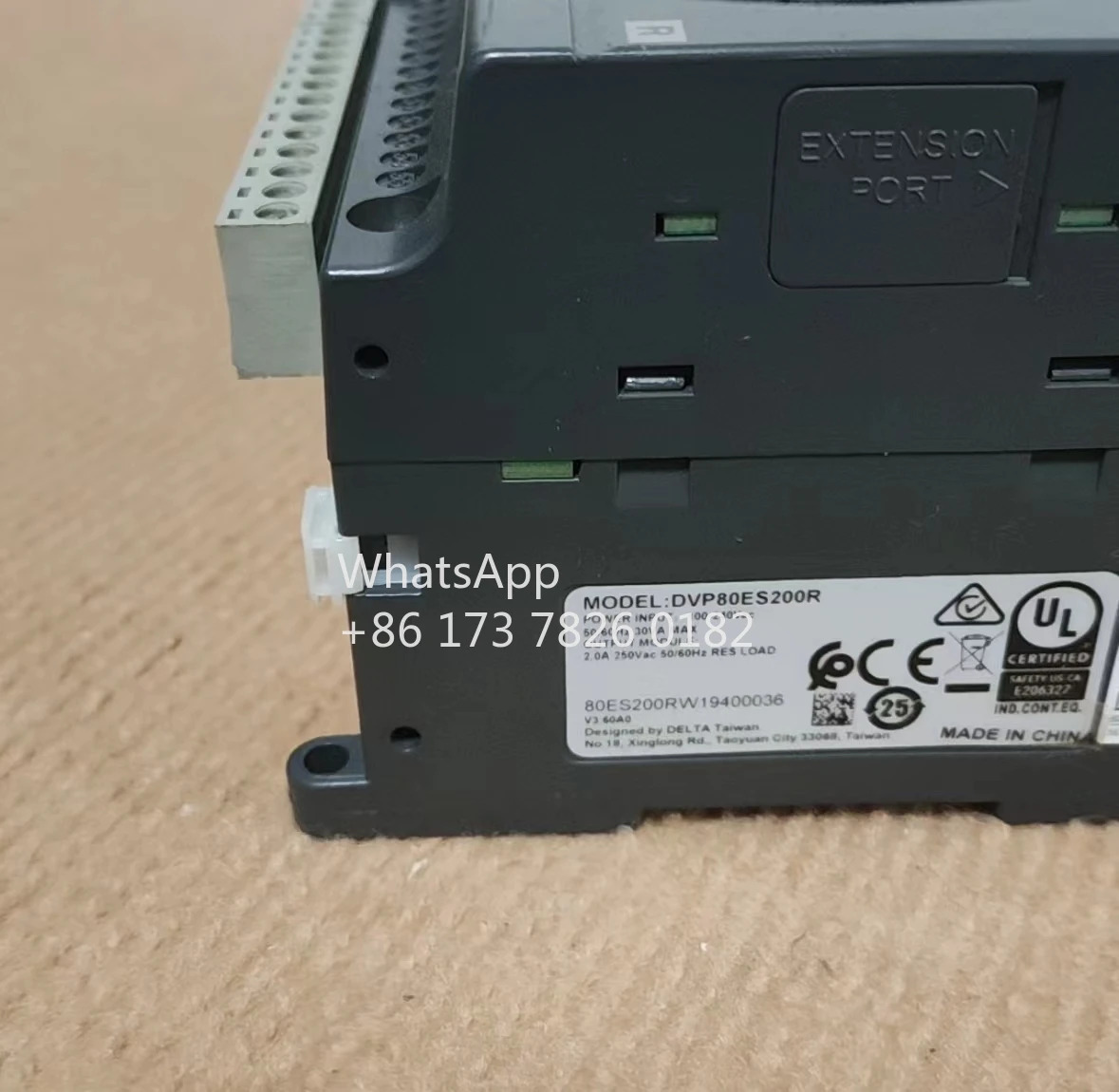 DVP80ES200R 리퍼 PLC 기능 OK