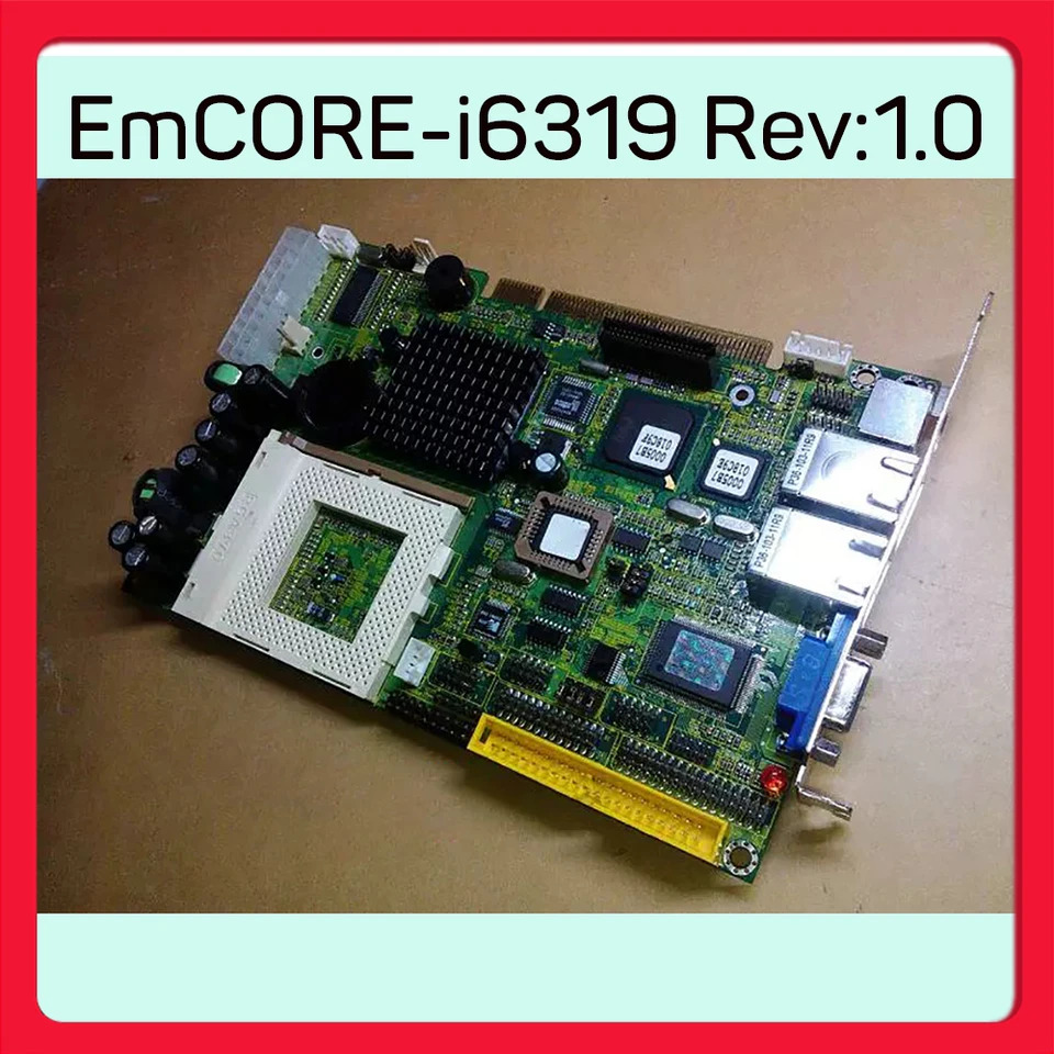 ARBOR 산업제어 마더보드듀얼 네트워크 카드 EmCORE-i6319 Rev1.0