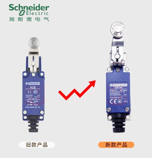 SCHNEIDER 리미트 트래블 스위치 XCE-119 금속 롤러 로커 XCE119C