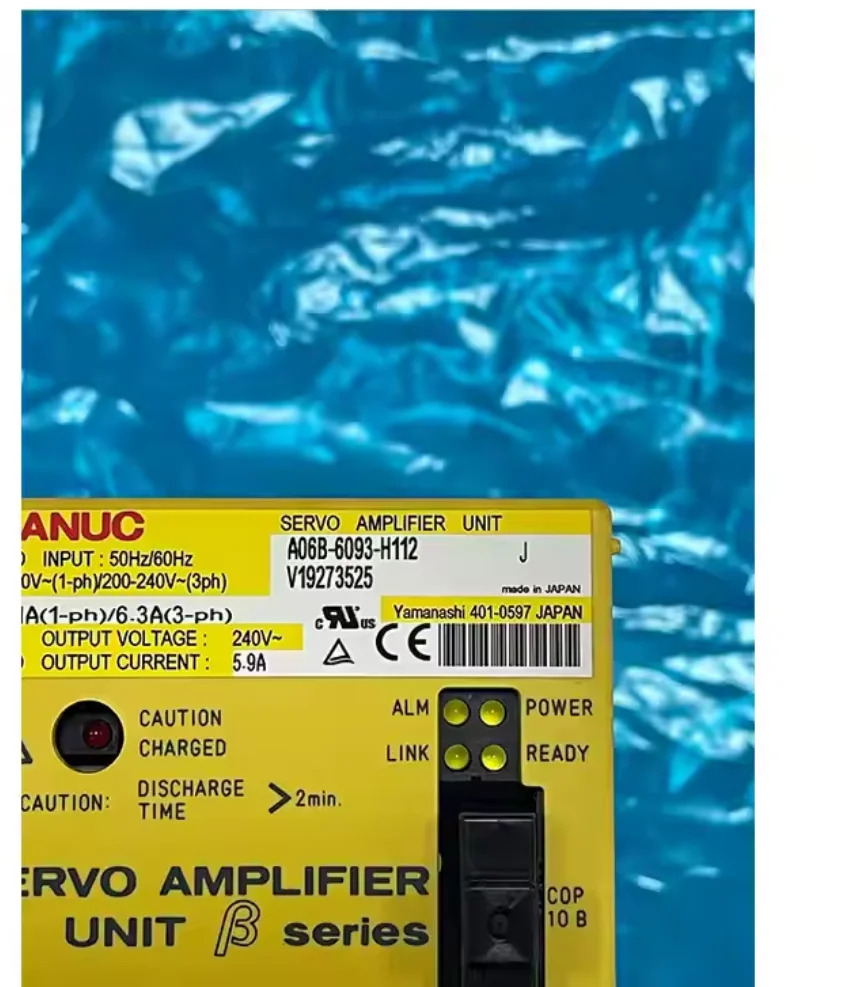 A06B-6093-H112 Fanuc 서보 증폭기 장치 12개월 A06B6093H112
