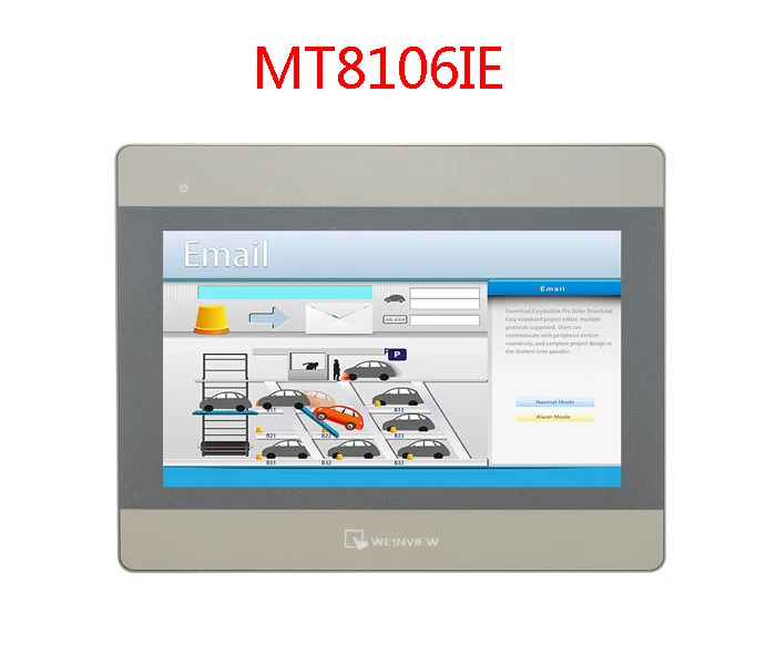 Weintek WEINVIEW MT8106IE 교체 HMI 터치 스크린 인터페이스 PLC 신