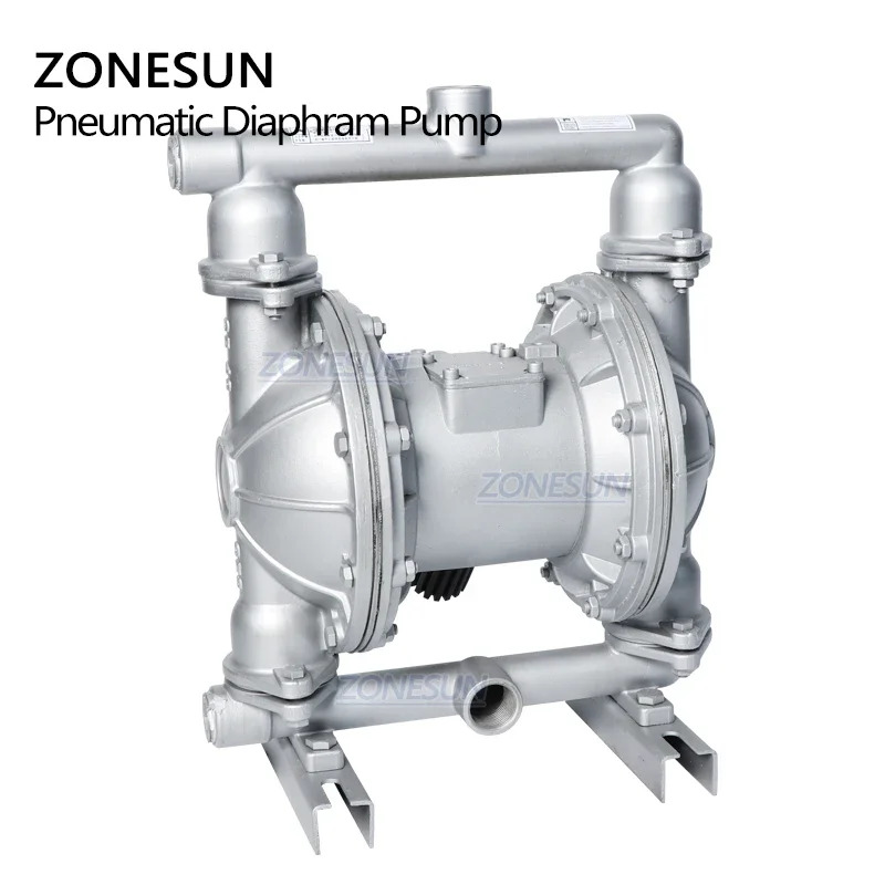 ZONESUN ZS-QBY-K25 미니 에어작동식 공압 펌프 다이어프램 워터