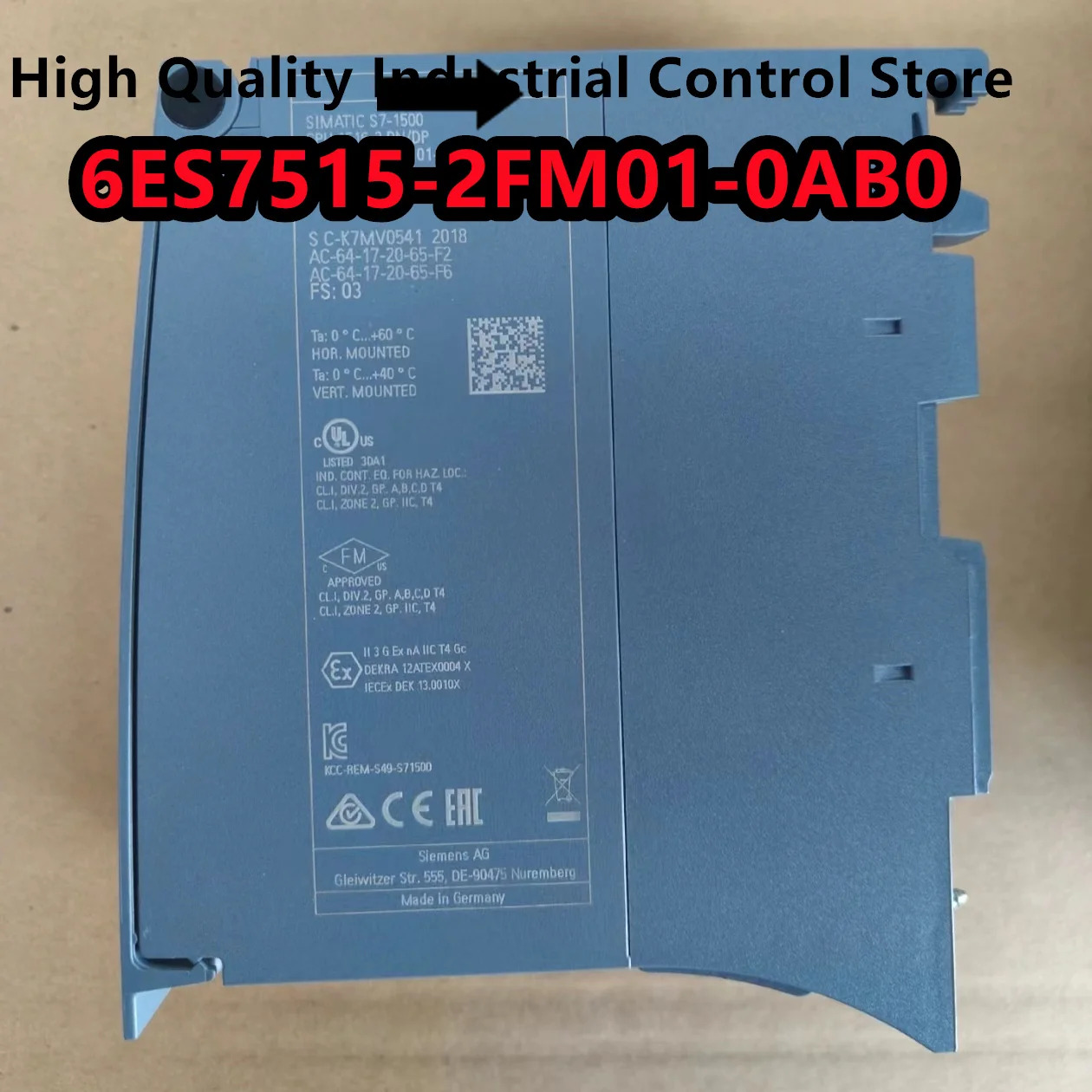 PLC 6ES7515-2AN03-0AB0 6ES7515-2FM01-0AB0