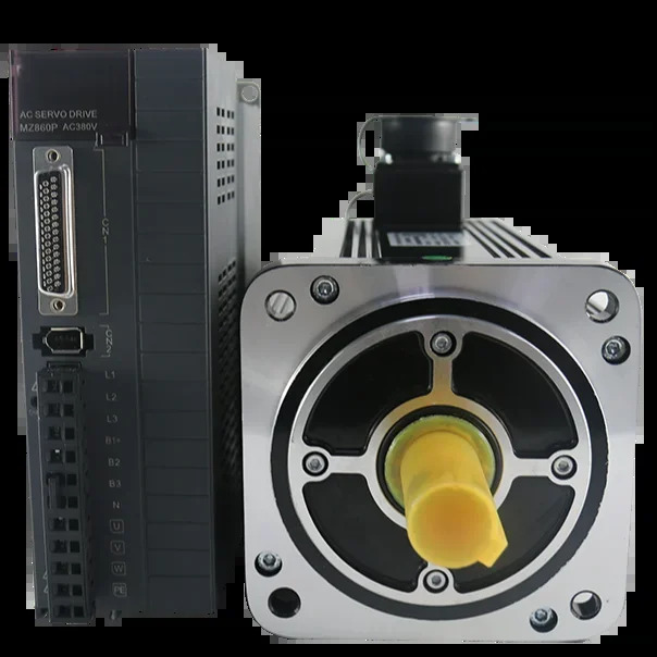 Lichuan CNC 기계서보모터 드라이버 3상AC 서보모터 380V 3.8KW 15Nm 2500RPM 23bit 130mm 130M15025B M2532P
