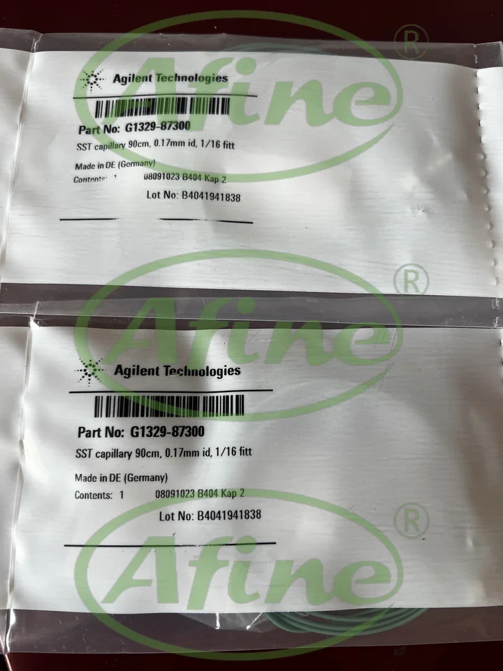 AFINE Agilent G1329-87300 모세관 스테인리스 스틸 0.17x900mm S/S ps/ns 400/600 bar