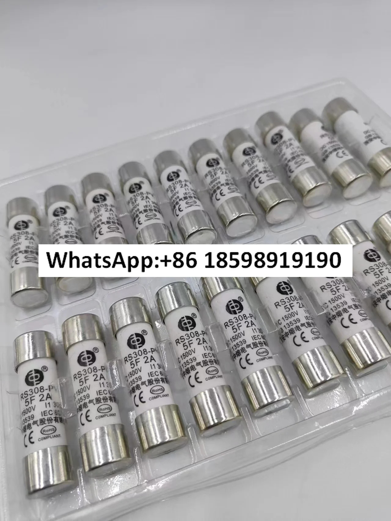 전기 퓨즈 RS308 PV 5F2A15ADC1500V 에너지 태양광
