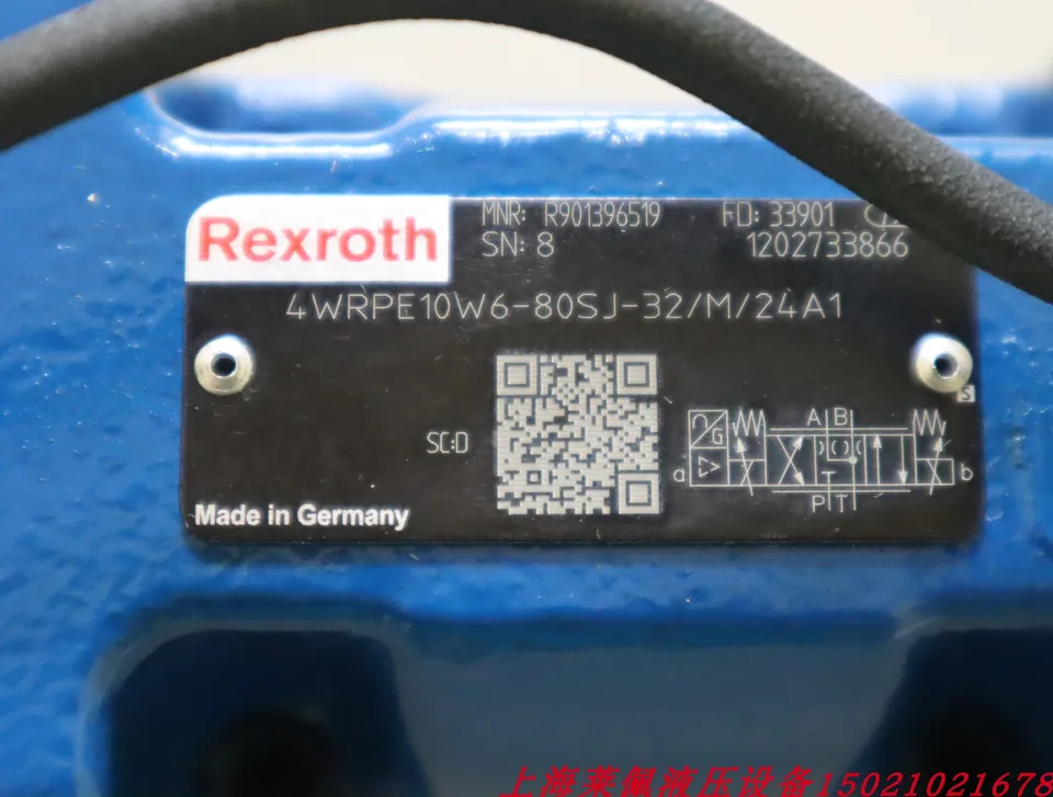 독일 렉스로스 REXROTH 비례 밸브 4WRPE10W6-80SJ-32/M/24A1 R901396519
