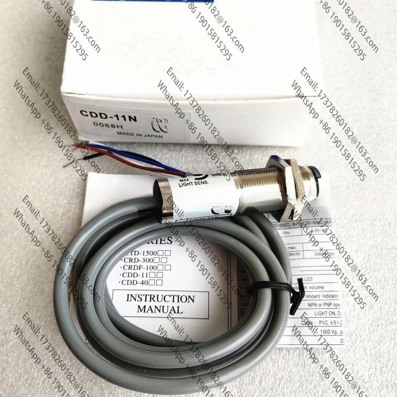 2PCS CDD11N CDD11P CDD40N OPTEX NO NC M18 광전스위치 센서