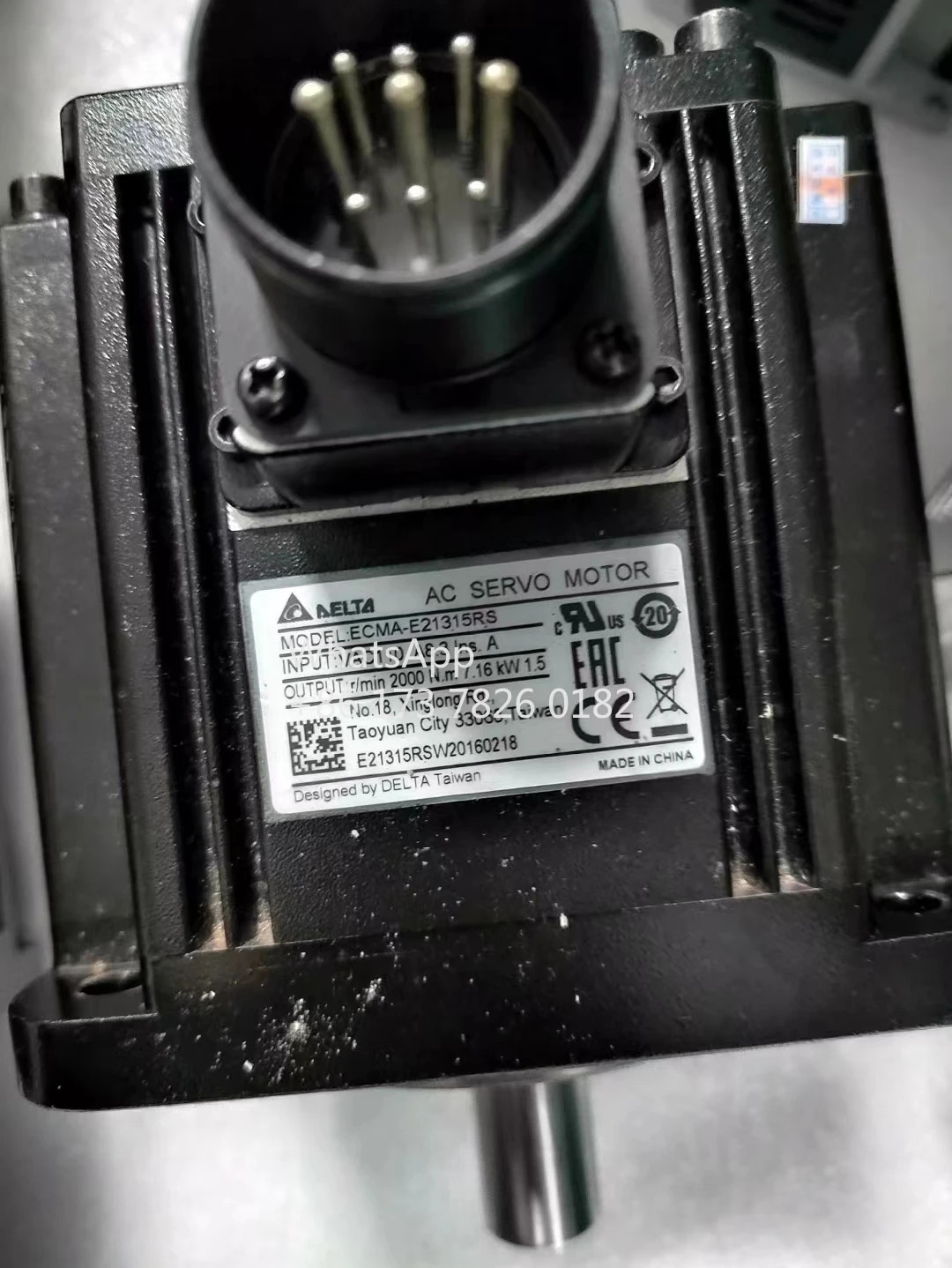ASD-B2-1521-B ECMA-E21315RS 서보 드라이브 1.5kW 서보모터 리퍼 기능 세트 사OK
