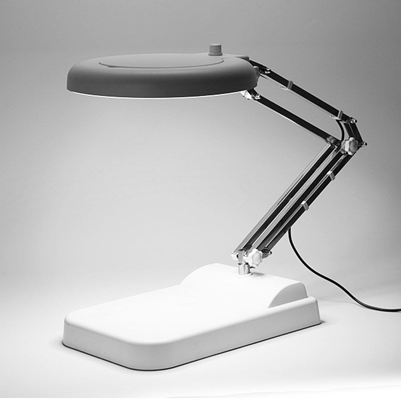 led 조명확대경 스탠드 탁상용 탁상형 돋보기 루페 정밀 데스크탑 작업등 기판용접 - 상세 이미지 2