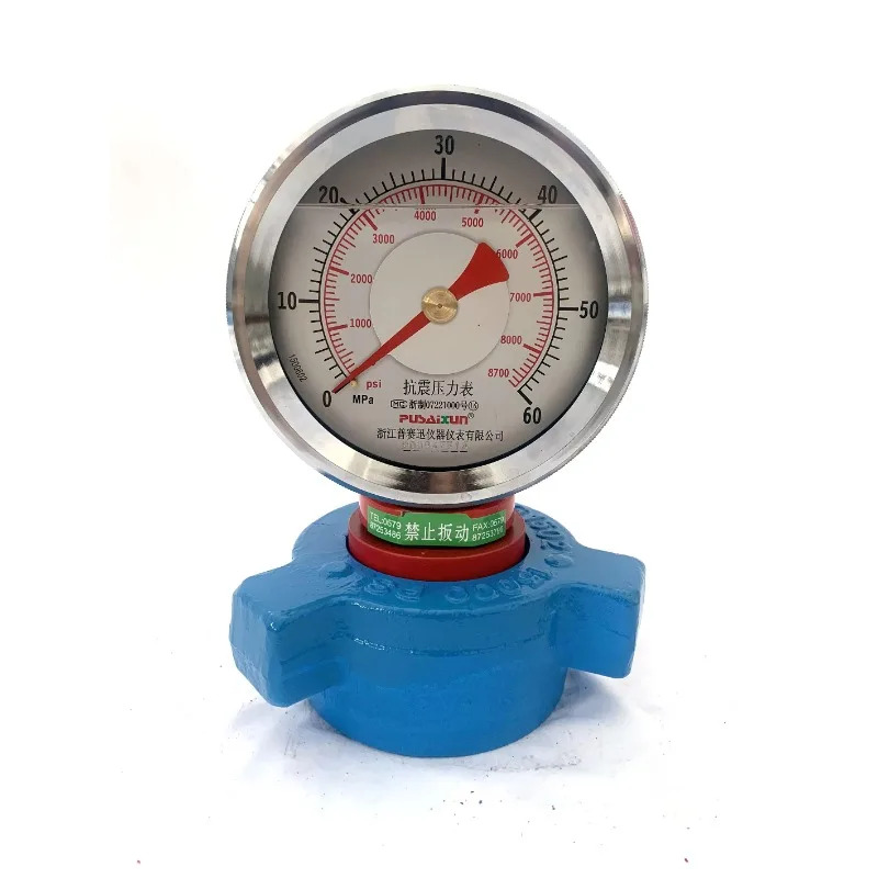 너티드 펌프 압력 게이지 23200Psi 2 인치 1502 YK-150Y