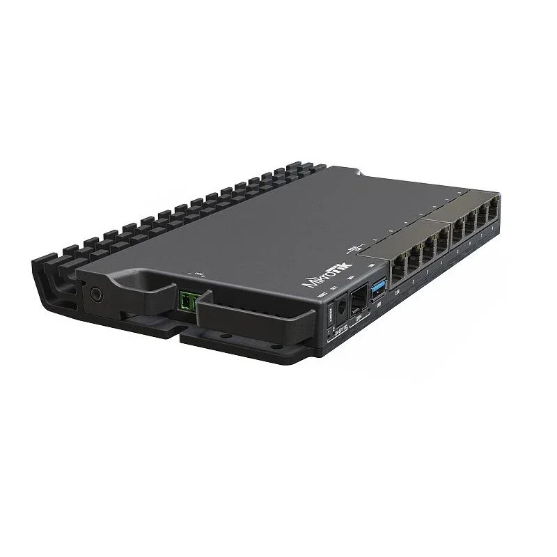 PoE-in PoE-out 2.5 기가비트 이더넷기가비트 SFP를 갖춘 Mikrotik RB5009UPrSIN 라우터