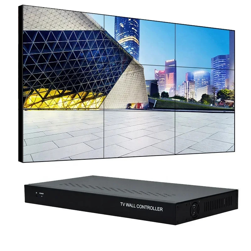 HDMI 호환 비디오 스플리터 월 프로세서 스위처 16 포트 4K 1x8 1