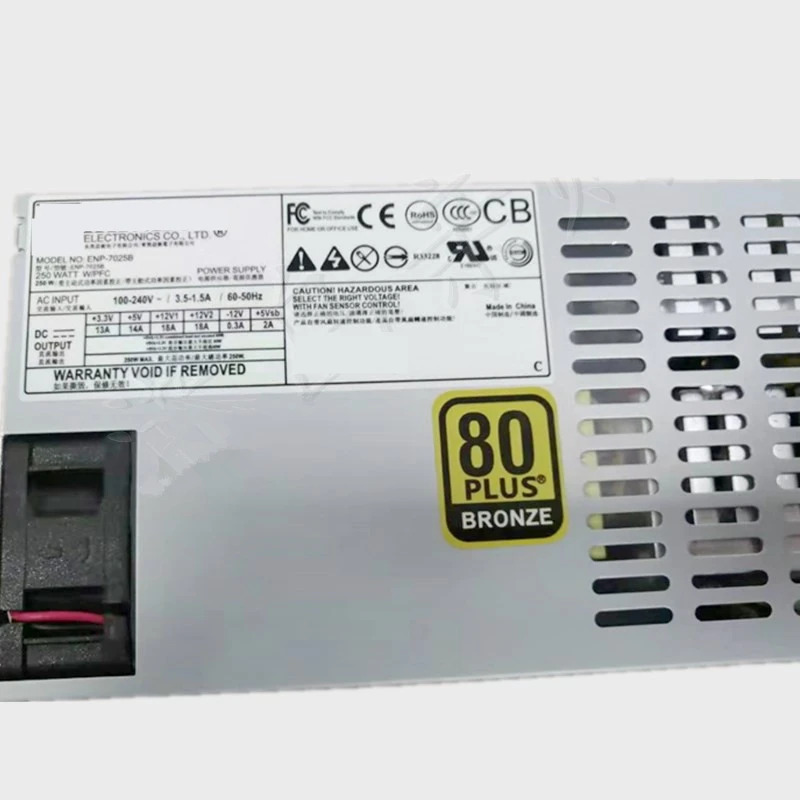 인핸스드 NAS 531 1815 DS1515 Samll 1U 250W 전원공급장치 ENP-7025B P1S-5300V DPS-250AB-44 B PSU 신
