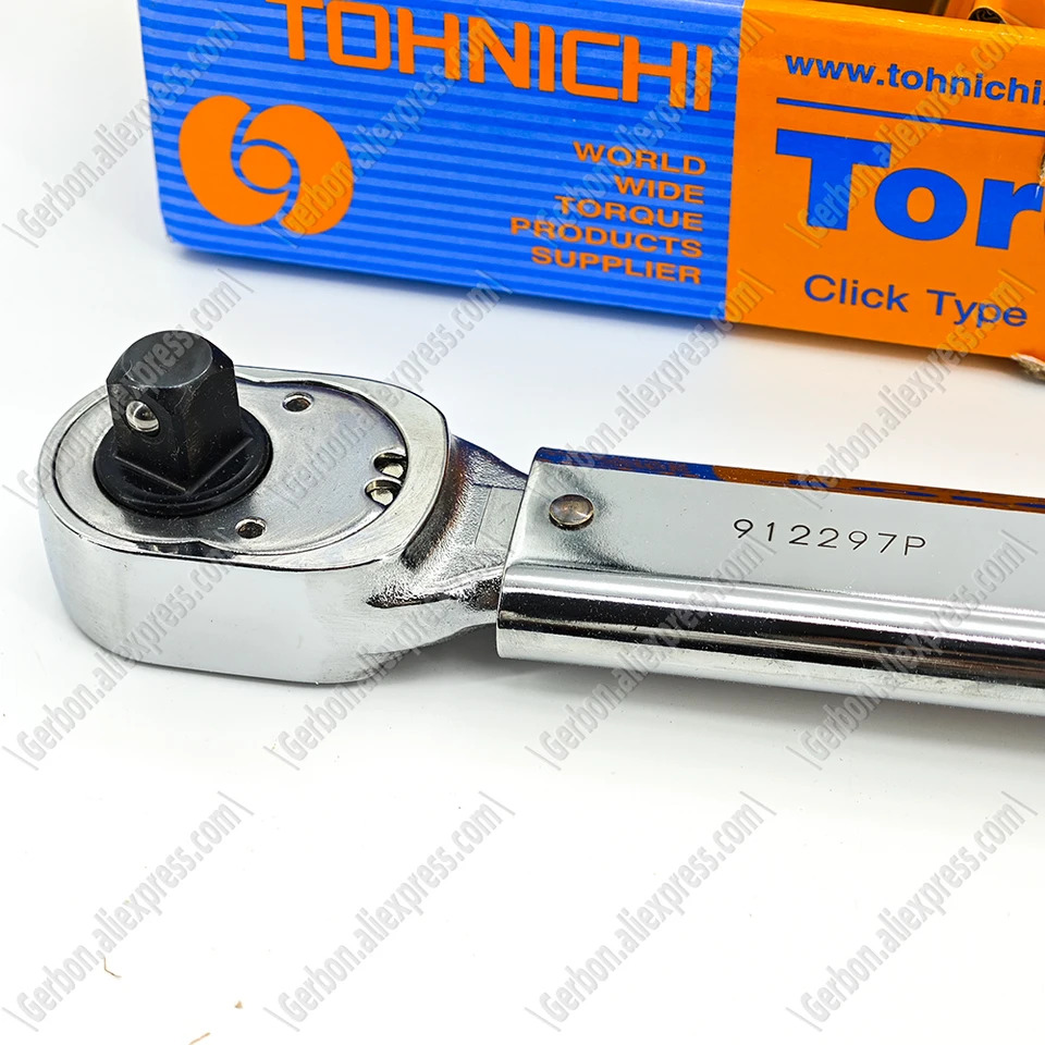 TOHNICHI QL200N4 래칫 헤드 타입 조절식 토크 렌치 40-200N.m 2N.m 1/2 인치 스퀘어 드라이브 신
