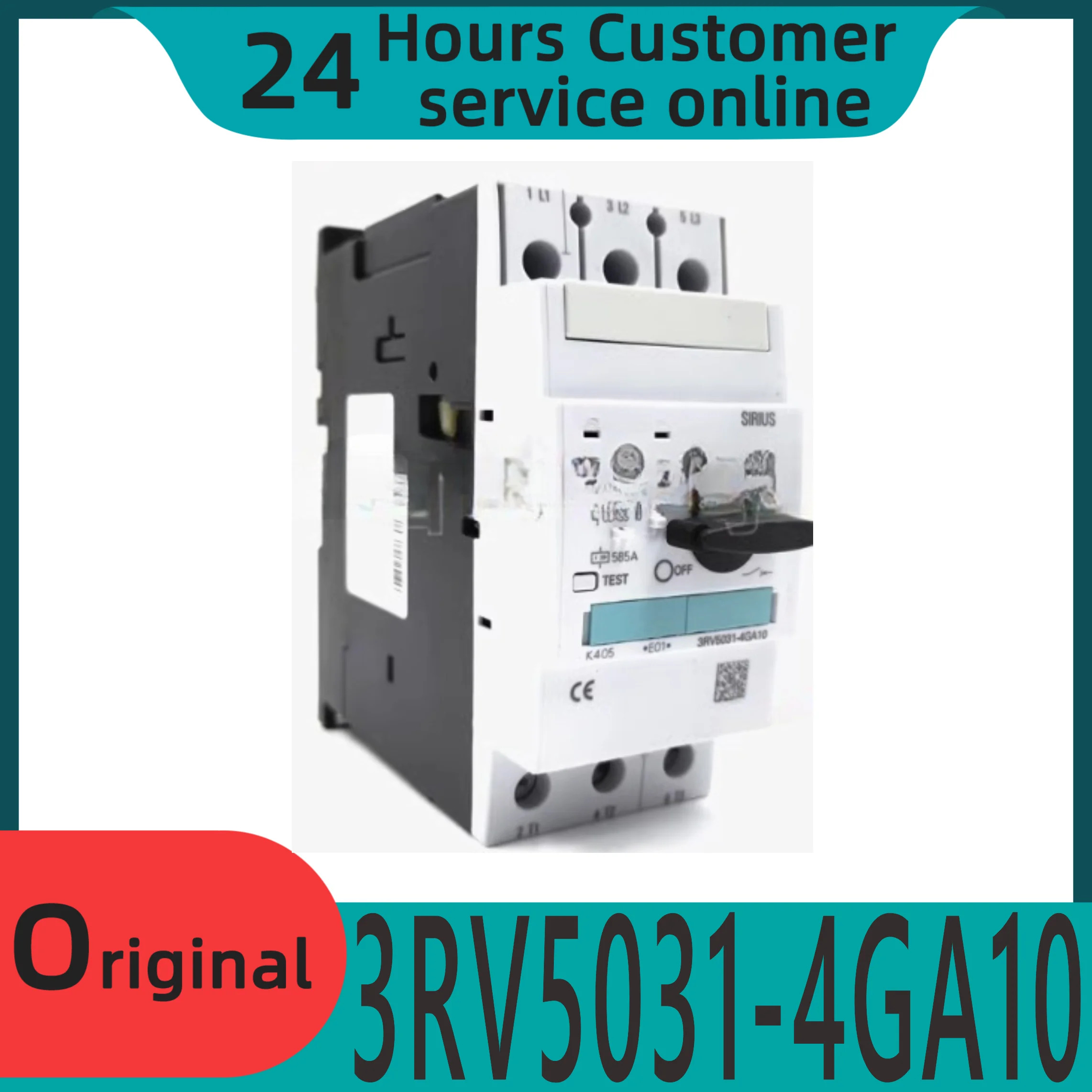 오리지널 모터 보호 회로차단기 3RV5031 3RV5031-4GA10 36-45A
