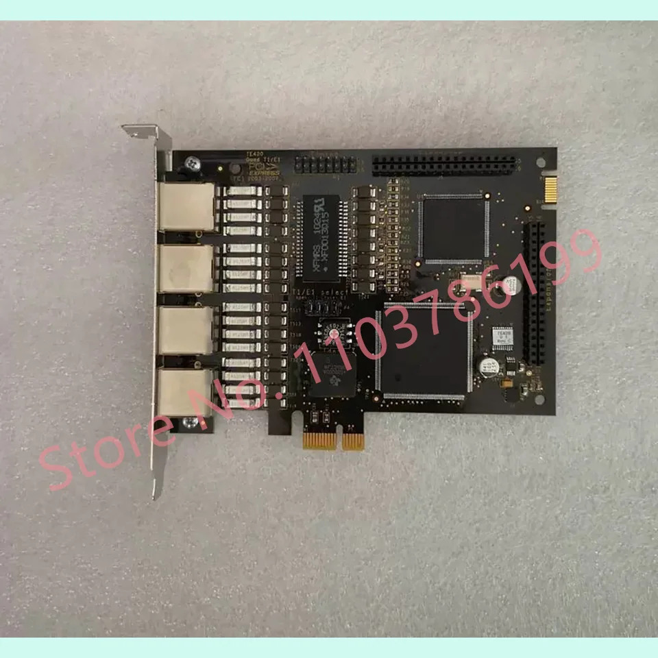 Asterisk Digium 음성 카드 TE420 PCIe x1