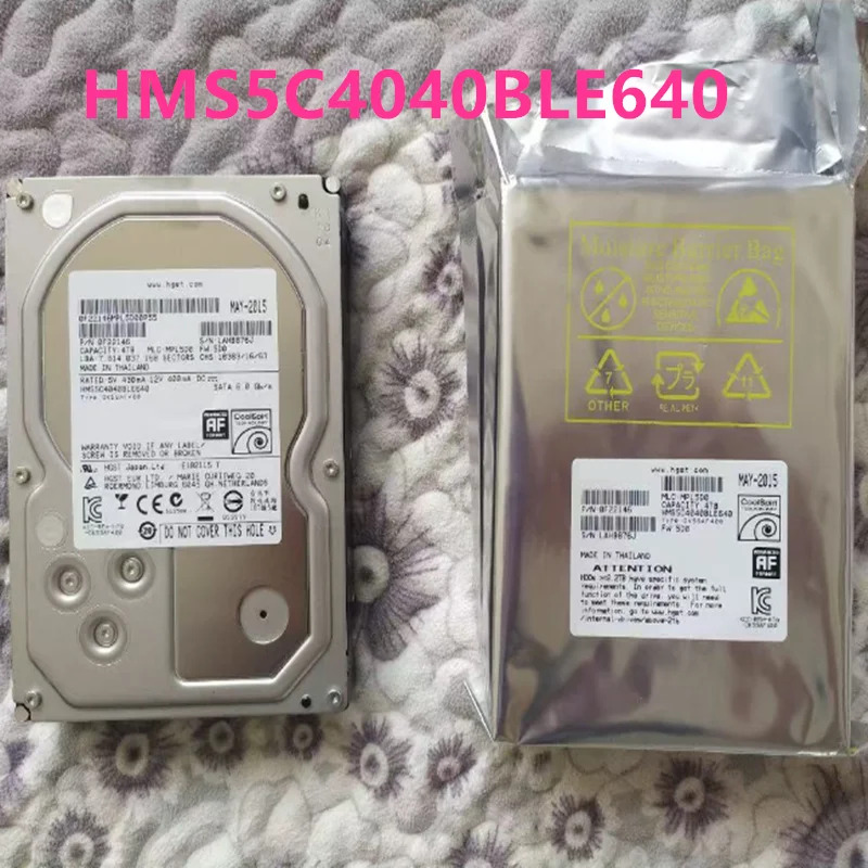 HMS5C4040ALE640 HMS5C4040BLE640 HGST 4TB SATA 3.5 5400RPM 64MB 데스크탑 HDD 새 하드