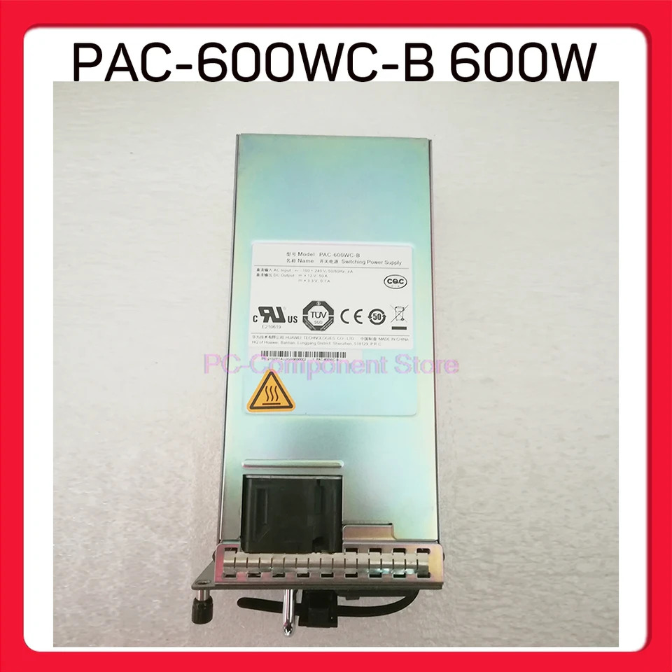 Huawei호환 PAC-600WC-B 600W통신 전원 모듈 완전히 리퍼