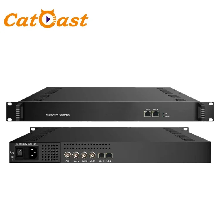 CATV 방송 시스템 ASI IP 입력 다스크램블링 MPTS 멀티플렉서 스크램블러
