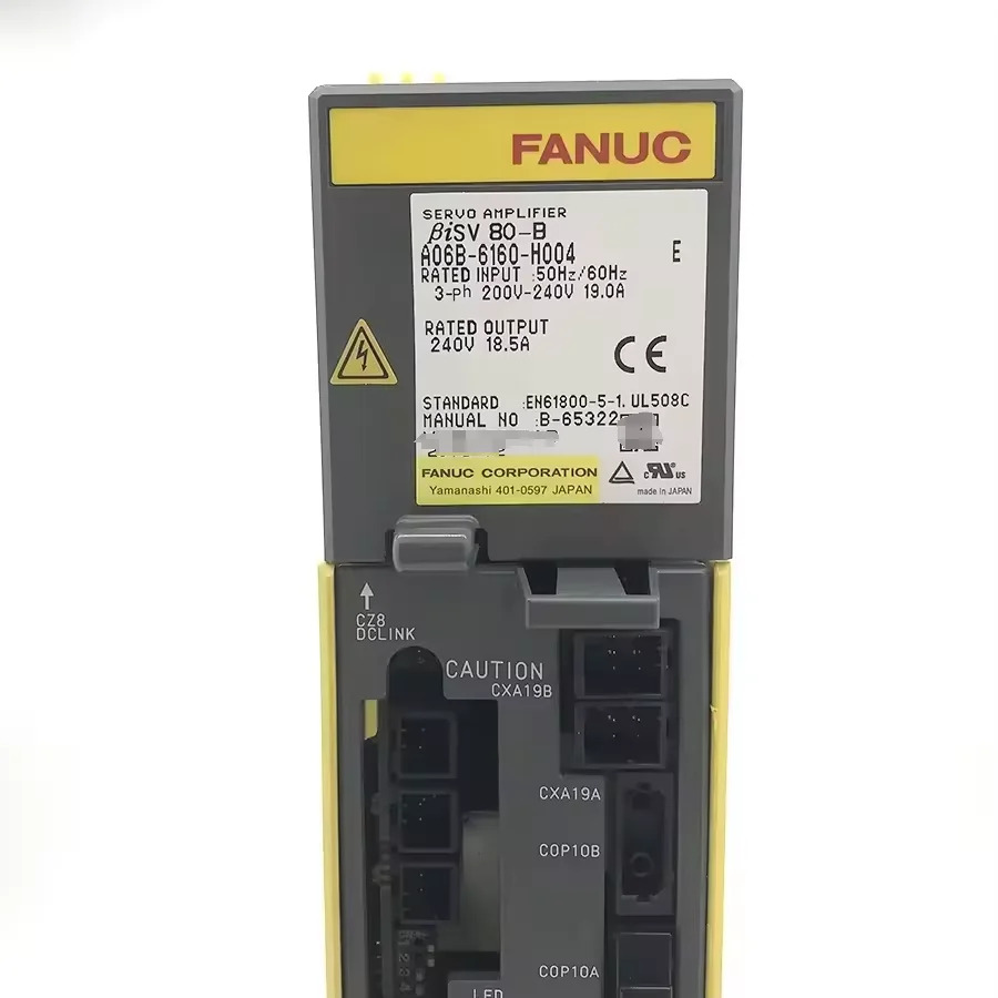 A06B-6160-H004 Fanuc 서보 드라이브 모듈 A06B 6160 H004 신