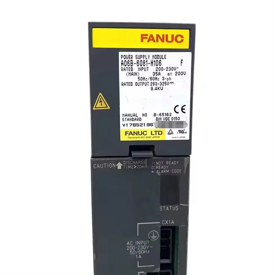 A06B-6081-H106 Fanuc 서보 드라이브 모듈 리퍼 OK A06B6081H106