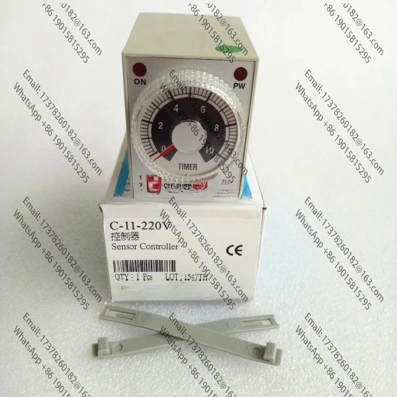 C11220V 타이머 컨트롤러 원본 ON DELAY 또는 ONE SHOT C-11 220VAC