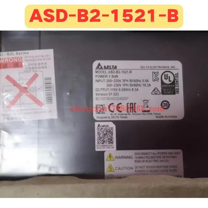 ASD-B2-1521-B 서보 드라이브 ASD B2 1521 B 신
