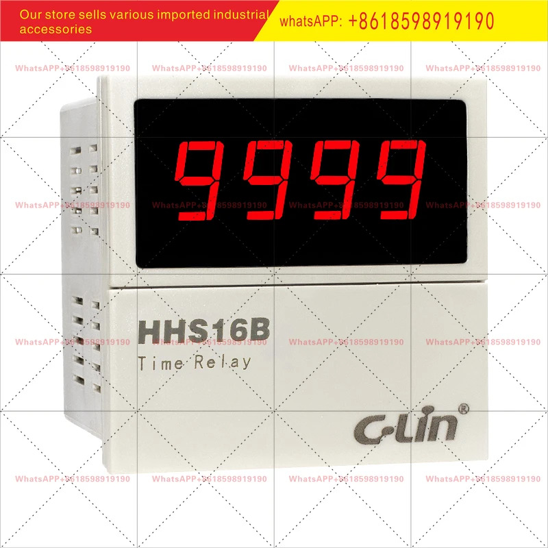 타임 릴레이 HHS16B 지연 0.01초 99990시조절 HHS16R 순환