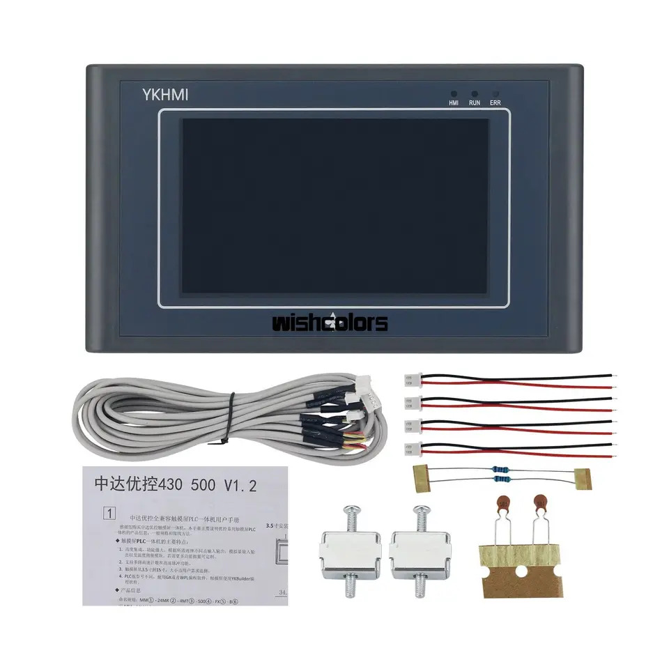 올인원 PLC HMI 세트 5.0 인치 터치 스크린 델타 ES2 와 호환 가능