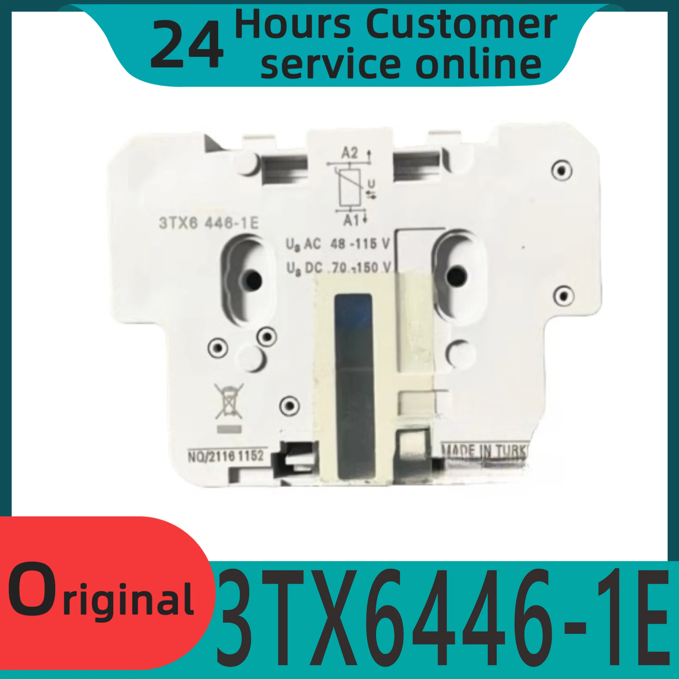 가변 저항기 3TX64461E를 갖춘 원본 3TX6446-1E 과전압 억제기