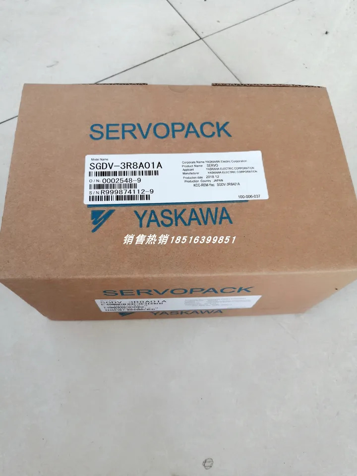 Yaskawa 드라이브 SGDV-5R4D11A SGDV-5R4D01A SGDV-R4D15A002000 신