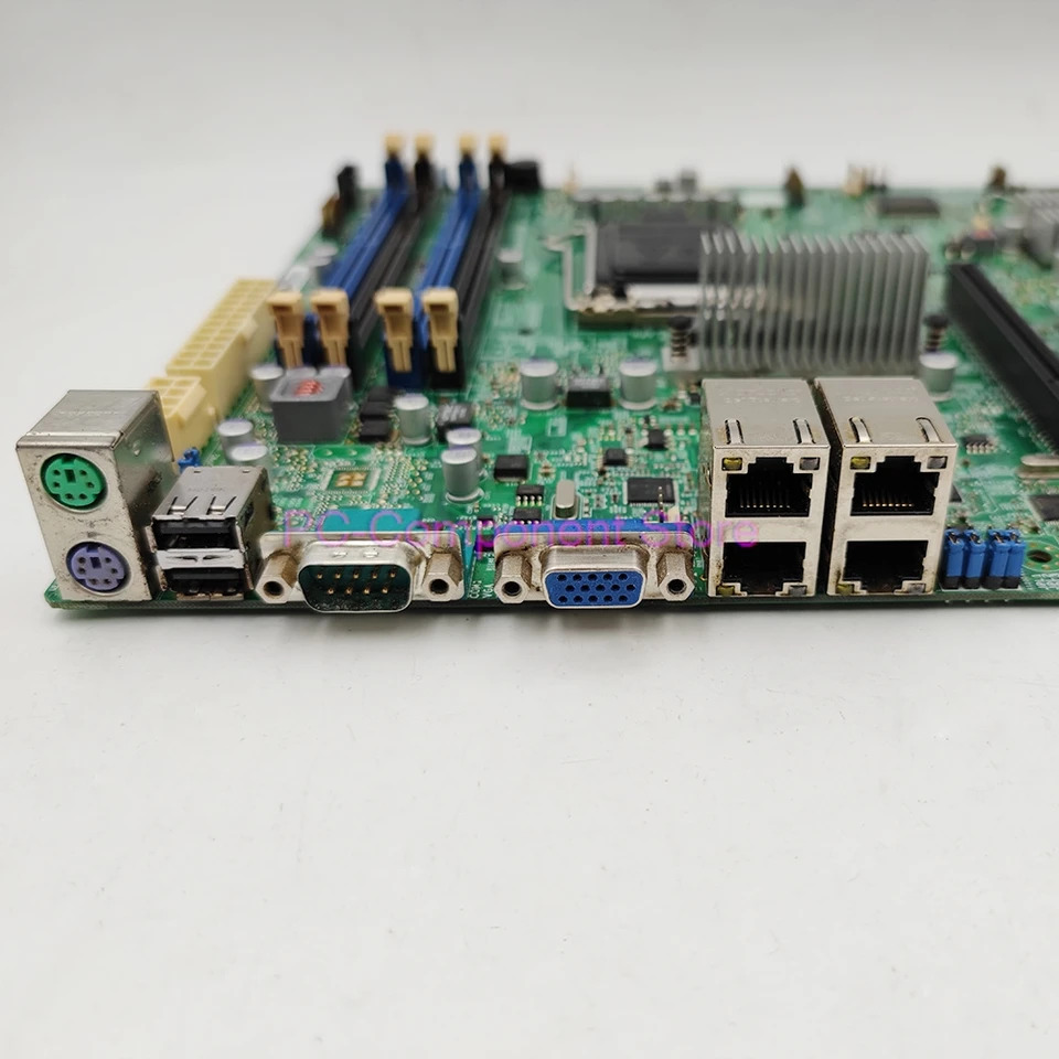 Supermicro 서버 마더보드 C202 칩셋 LGA 1155 지원 Xeon E3-1230V2 4 기가비트 이더넷X9SCL-LN4