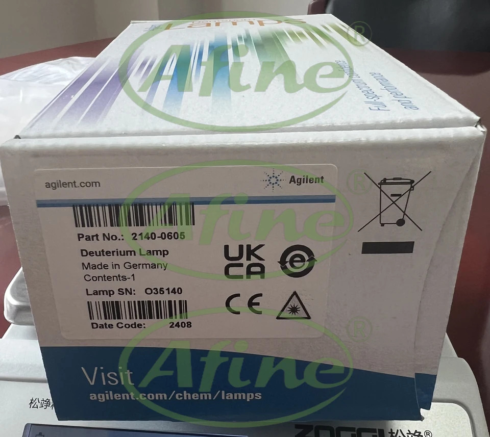 AFINE 2140-0605 중수소 램프 UV-Vis 8454 Agilent 8453 분광계