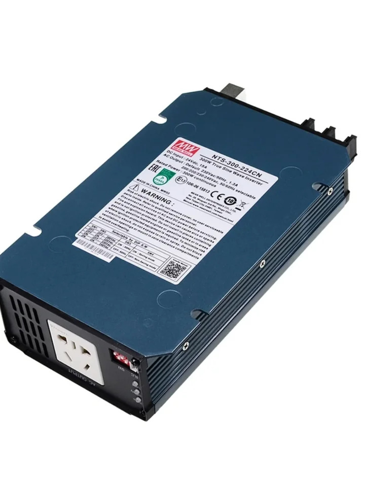 NTS Mingwei 전원공급장치 300W 사인파 CN/UN/EU 인버터 212/224/248 12V24V48-220