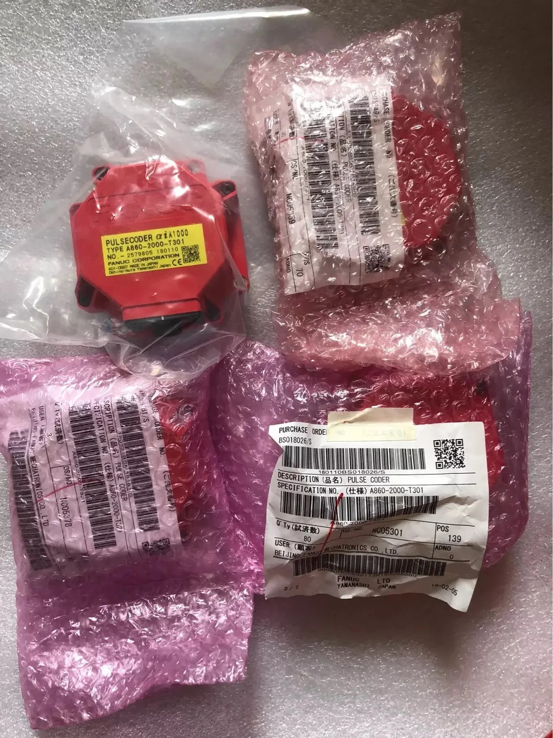 FANUC A860-2070-T321 펄스 인코더 A8602070T321 신