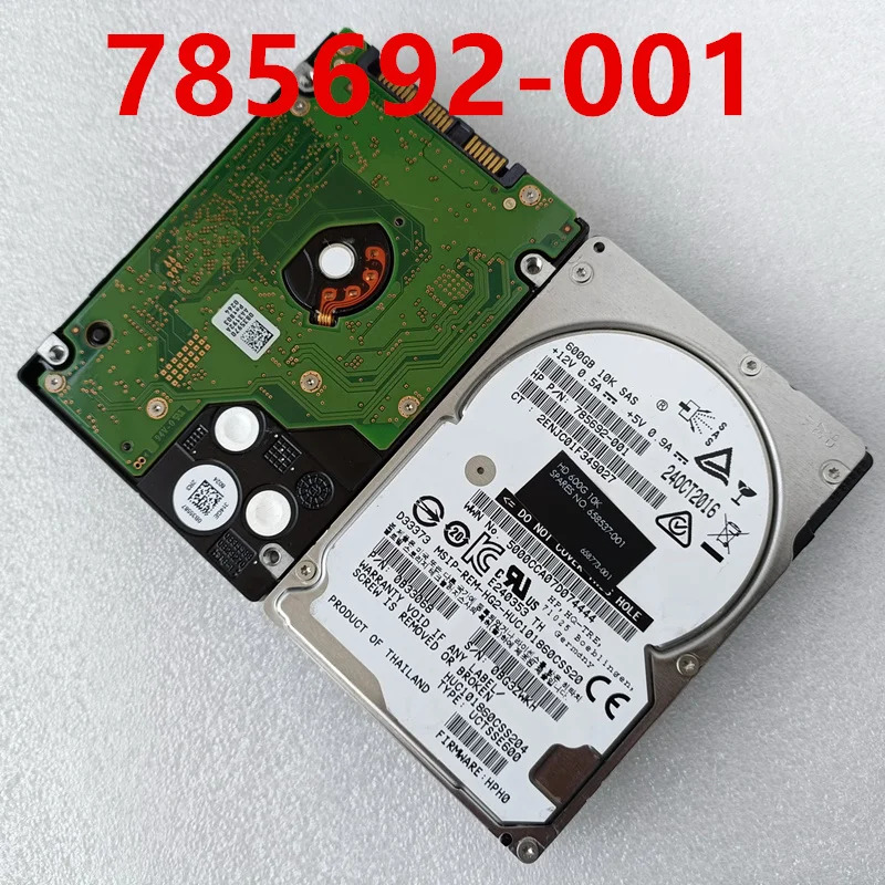 hp호환 600GB SAS 2.5인치 10000RPM 32MB 하드 드라이브거새 785692 -001 658537 658773