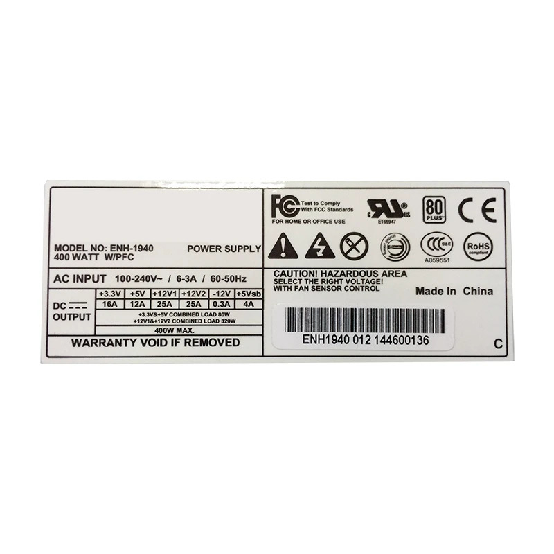 Enhance 80plus FLEX NAS 1U 400W 전원공급장치 ENH-1940 ENH 1940 HK320-93FP HK250-93FP PSU 신