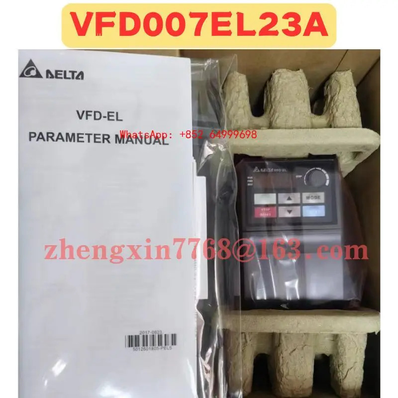 오리지널 주파수 변환기 VFD007EL23A 신