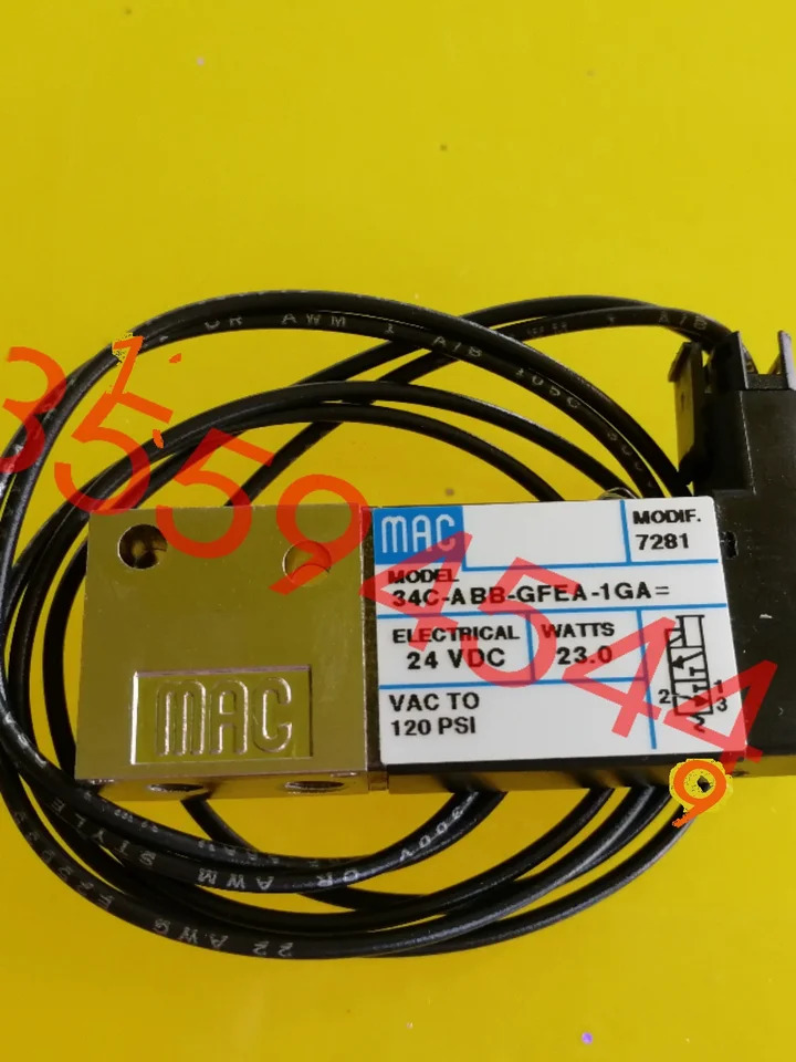 미국 MAC 솔레노이드 밸브 납품 34C-ABB-GFEA-1GA 7281