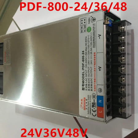 POWERLD 24V36V48V 800W PDF-800-24 PDF-800-36 PDF-800-48 새 전원공급장치