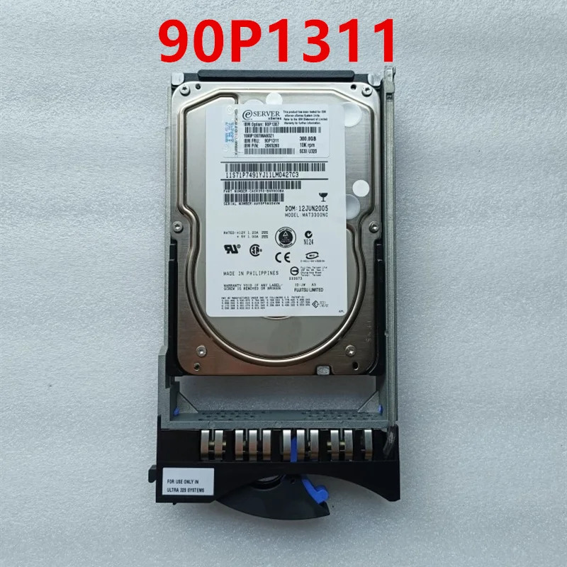 IBM X236 X346 300GB 80Pin SCSI 3.5 10000RPM 8MB 하드 드라이브 90P1311 90P1307 26K5154거새