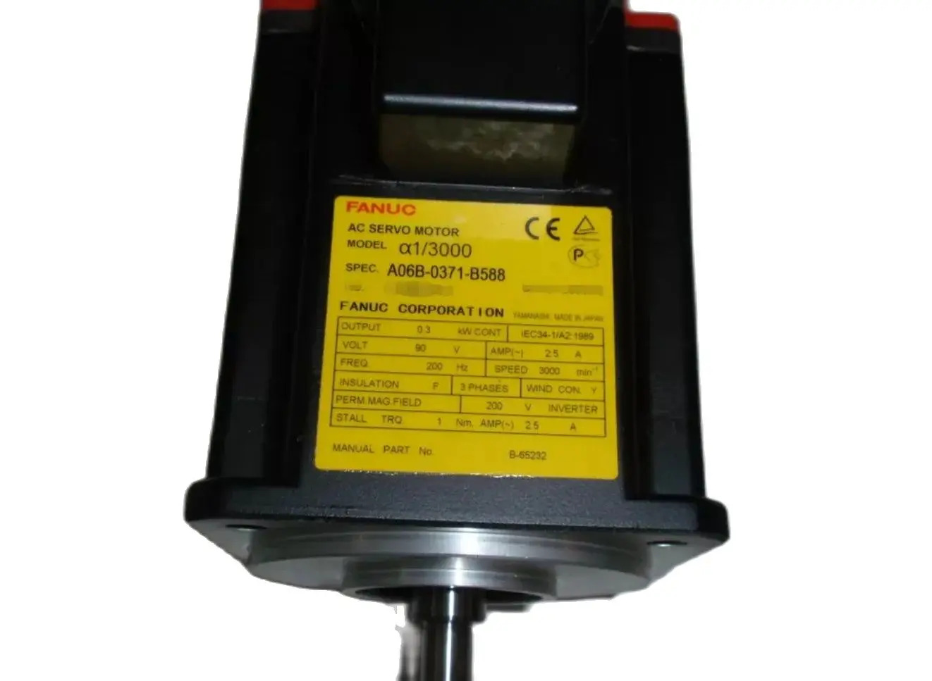 A06B-0371-B588 Fanuc 서보모터 리퍼 완료 Ok A06B 0371 B588