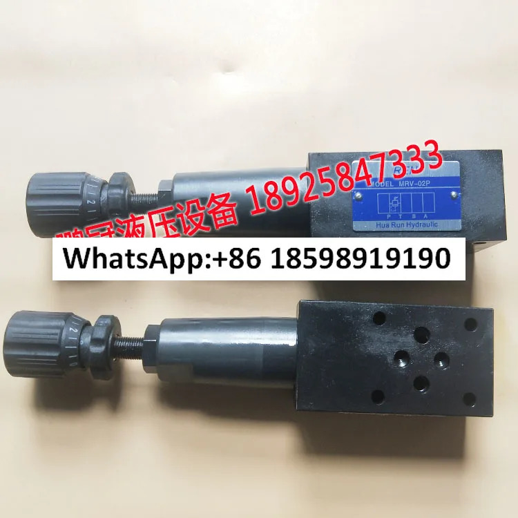 스태킹 릴리프 밸브 압력 조절기 MRV-02P MRV-02A MRV-02B MRV-03A MRV-03P