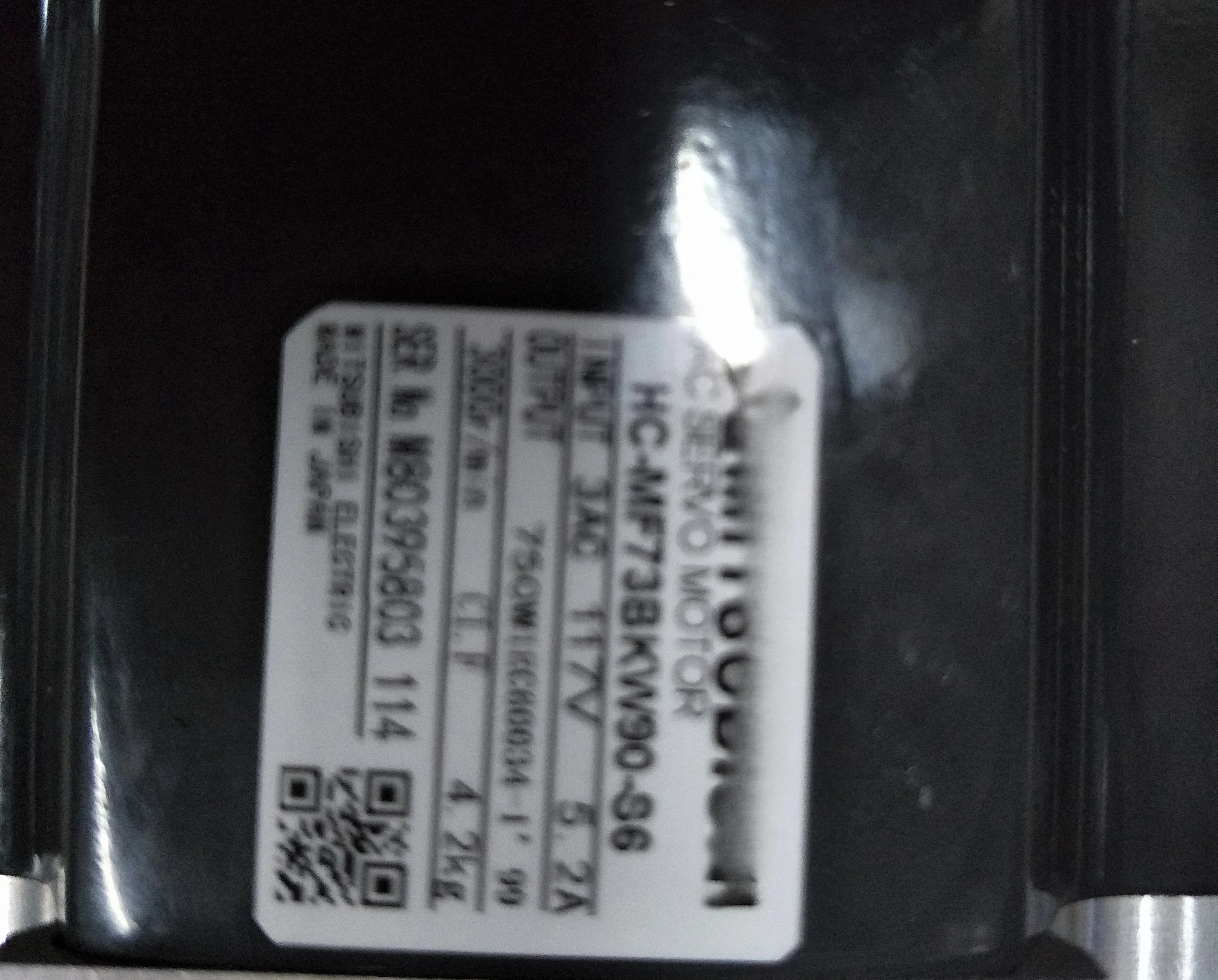 서보모터 HC-MF73BKW90-S6