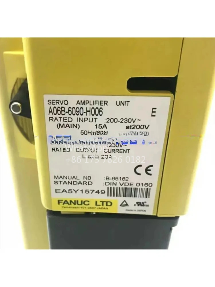 A06B-6090-H006 리퍼 드라이브 작동 기능 OK