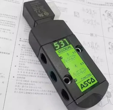 ASCO 솔레노이드 밸브 SCG531C001 AC220V DC24V SCG531C017 EF551B401MO EF531B401MO SCG531C002